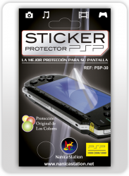 PROTECTOR DE PANTALLA PARA PSP GO, 3000, 2000, 1000 PRECIO: 6.000