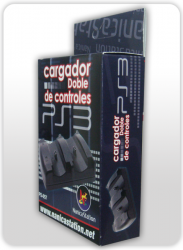 CARGADOR DOBLE CONTROL DE PS3 PRECIO: 26.000